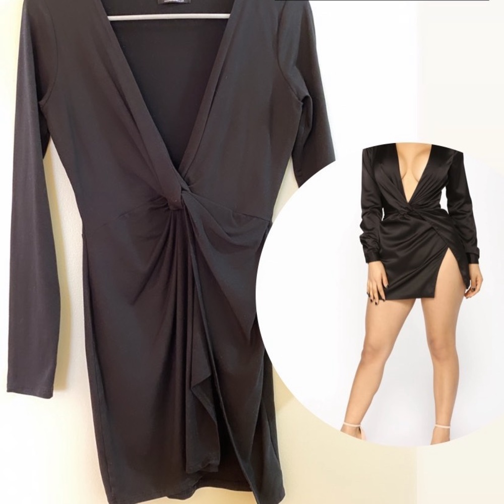 FashionNova Black Mini Dress